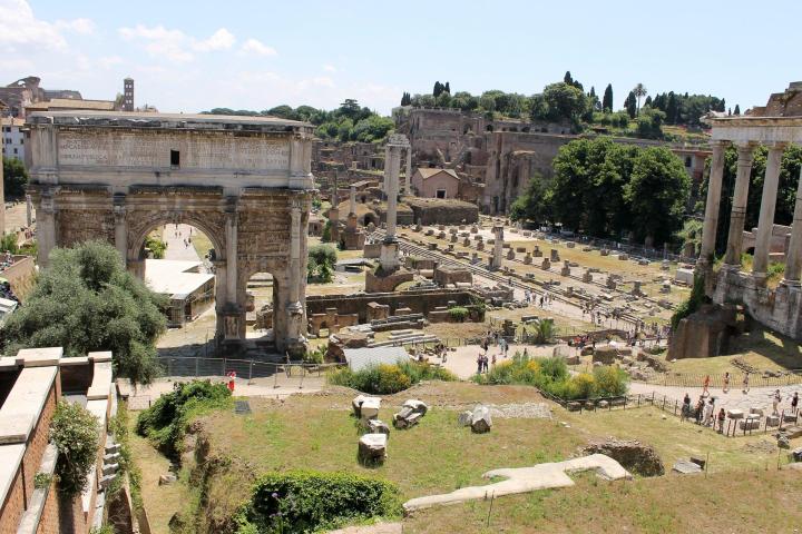 a castle on top of a building