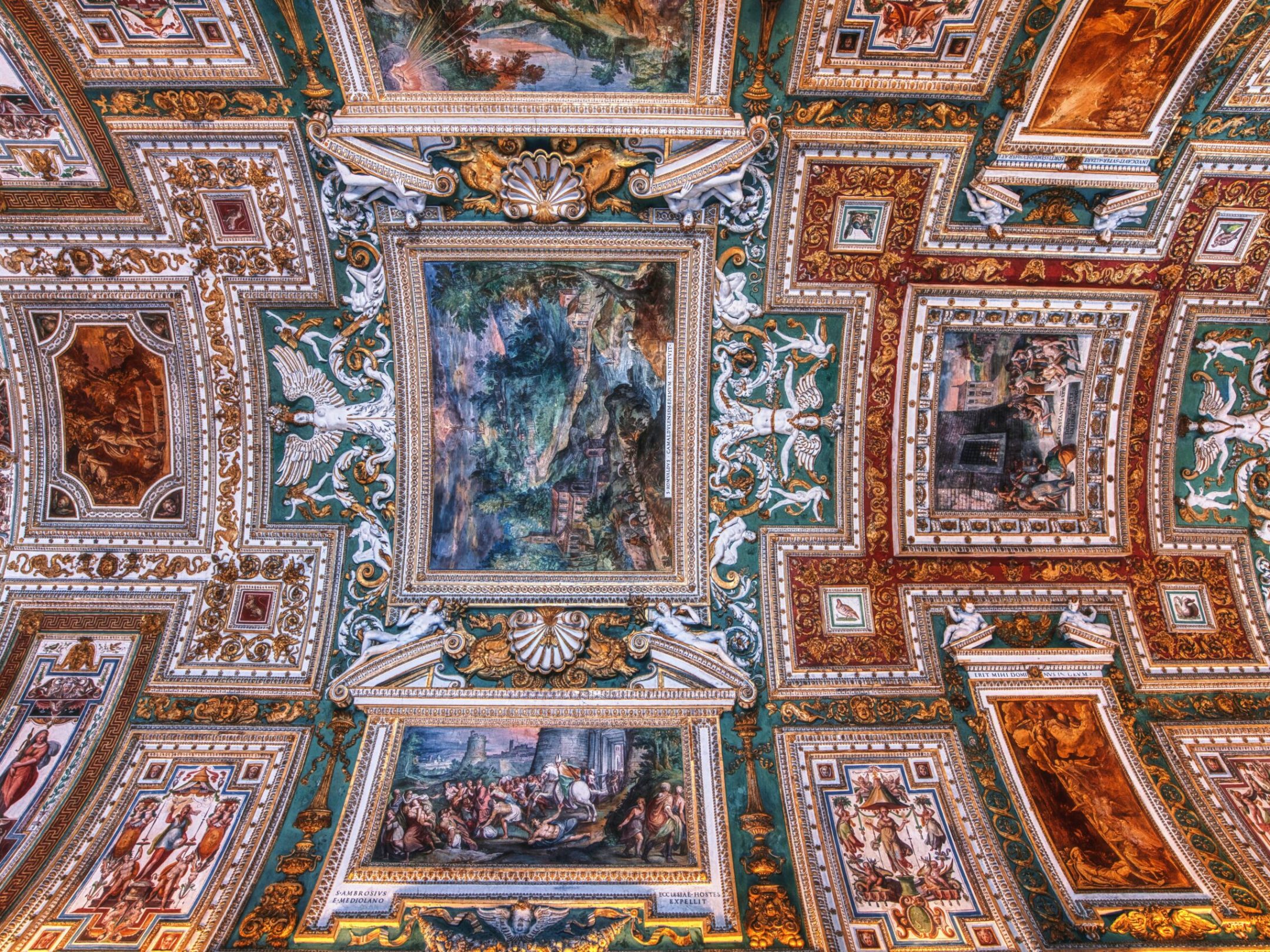 a painting on the side of a building